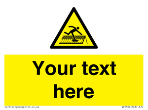 Custom Figure on Roof Sign